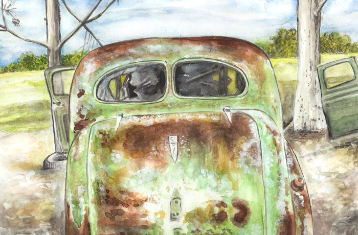 small another old car